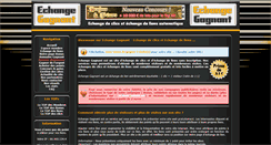 Desktop Screenshot of echangegagnant.com
